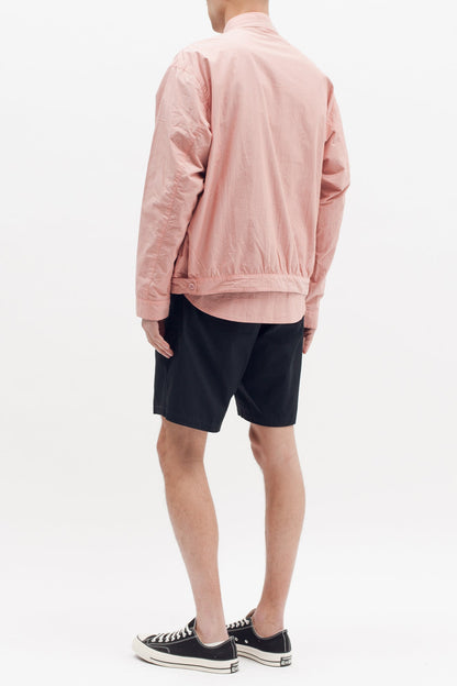 Reversible Bomber Jacket - Navy/Coral